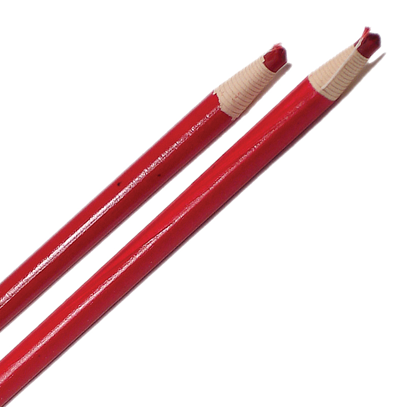 Pencil Marking Red Wax