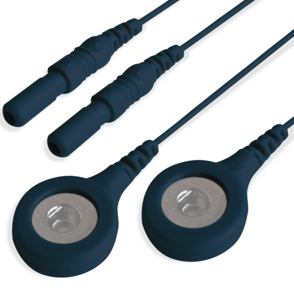 Compumedics Snap leads-2 pack Black 18"