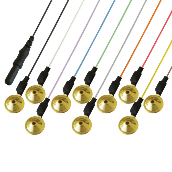 Compumedics Gold cup electrode 72" touchproof (10/pkg)