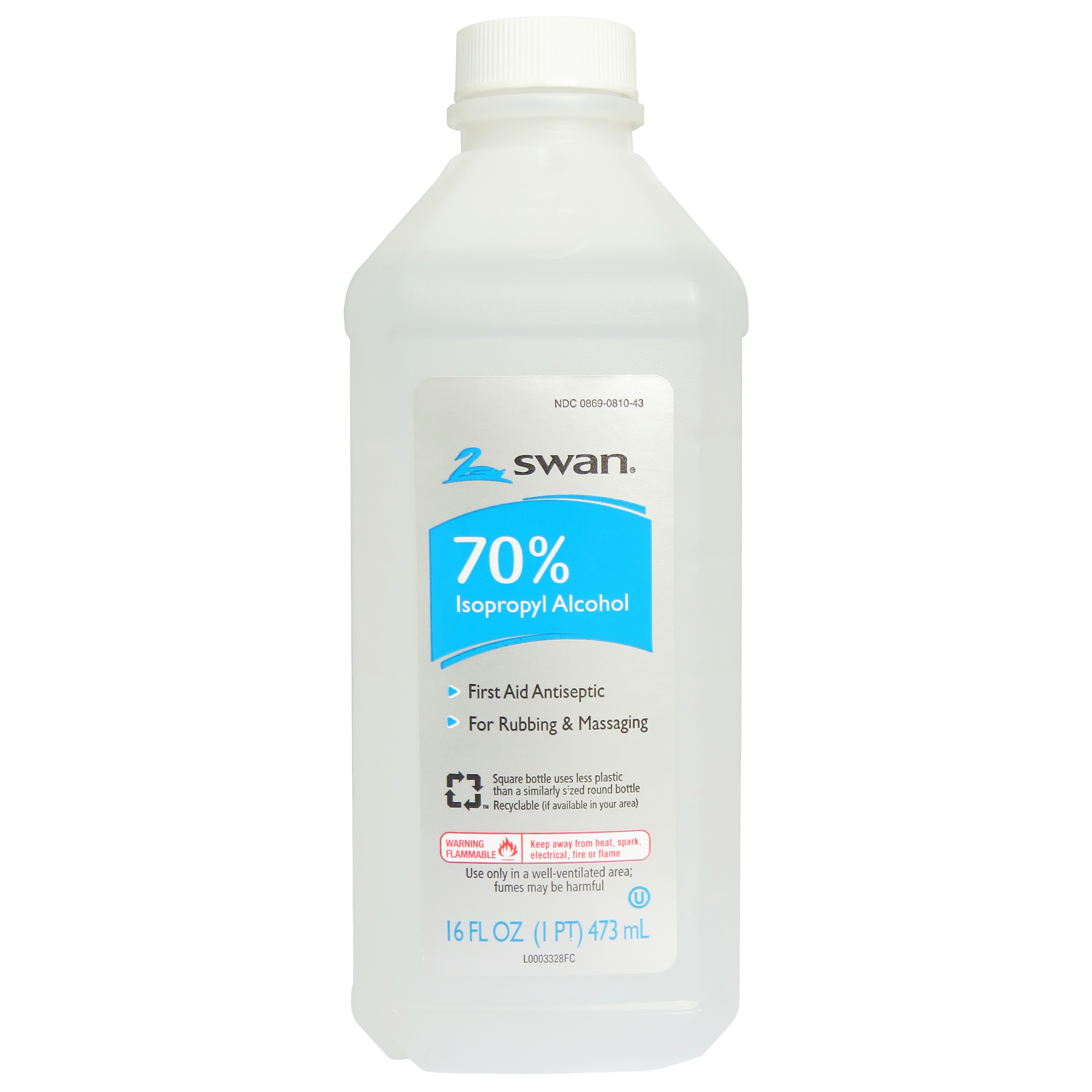 1,5 l alcool isopropylique 70% en flacon vaporisateur (6 x 250 ml)