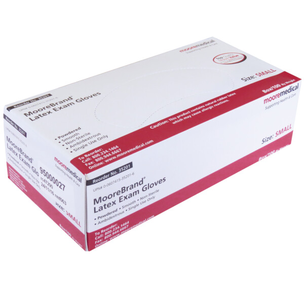 Gloves Latex Small (100/box)