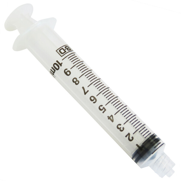 Syringe 10cc Sterile Luer-Lok (100/pkg)
